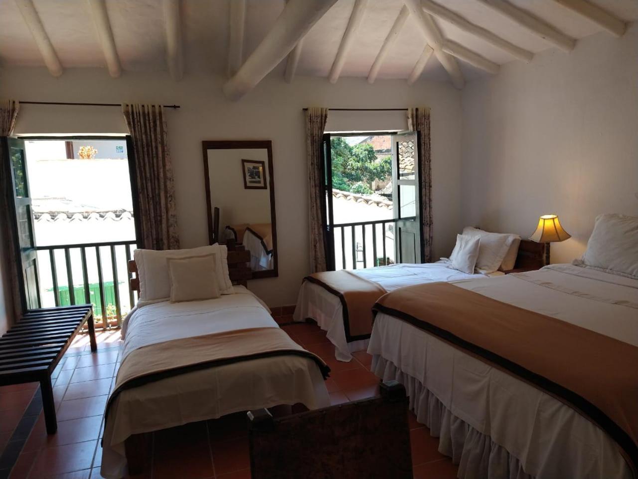 Hotel Meson De Los Virreyes Villa de Leyva Exterior photo
