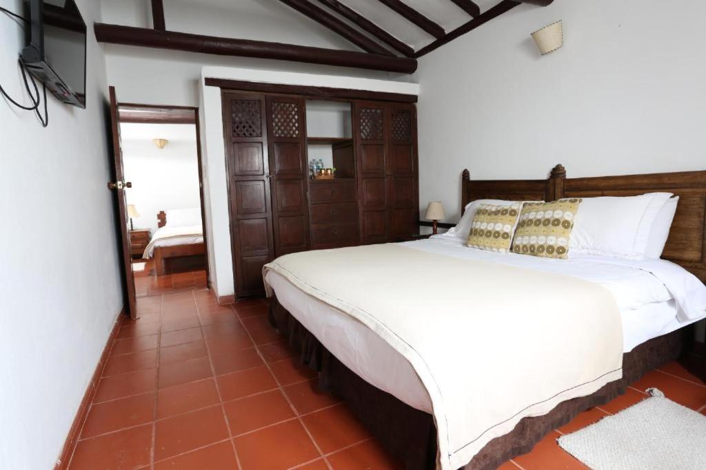 Hotel Meson De Los Virreyes Villa de Leyva Exterior photo