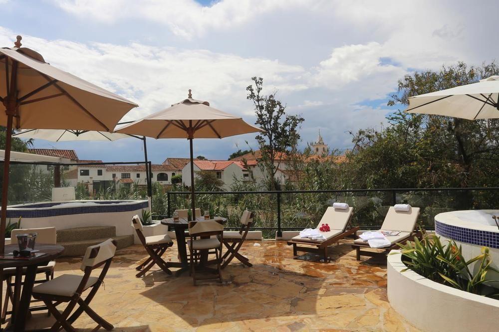 Hotel Meson De Los Virreyes Villa de Leyva Exterior photo